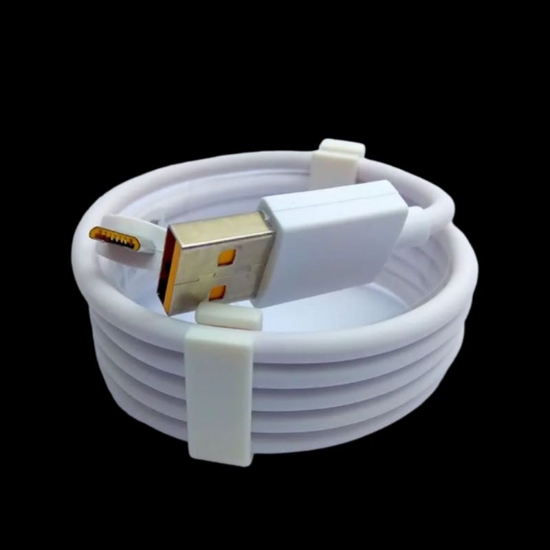 KABEL DATA VOOC MICRO USB FOR REALME 3 PRO ( USB KUNING )