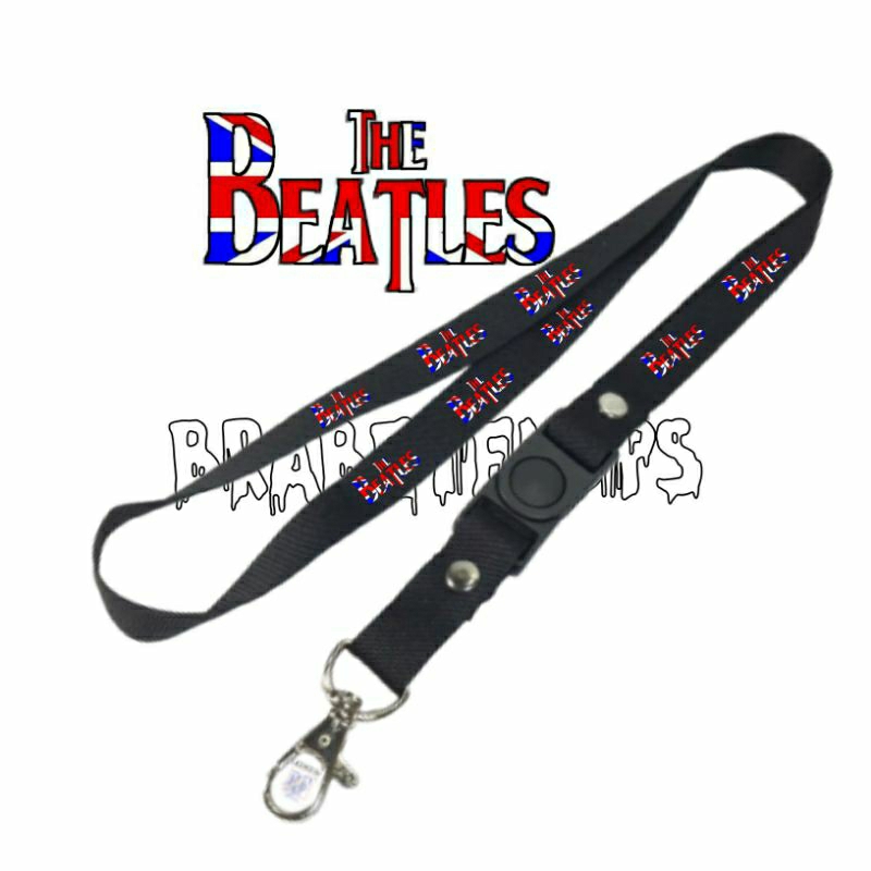 

Lanyard The Beatles / Tali Lanyard Band Gantungan Kunci Name Tag Id card / Pods / Murah Best Seller COD