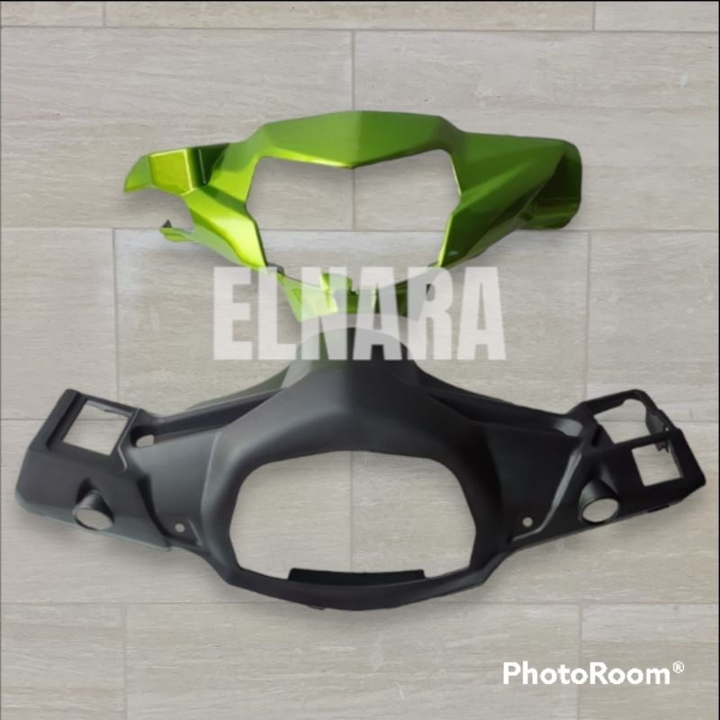 batok kepala depan belakang vega ZR warna hijau