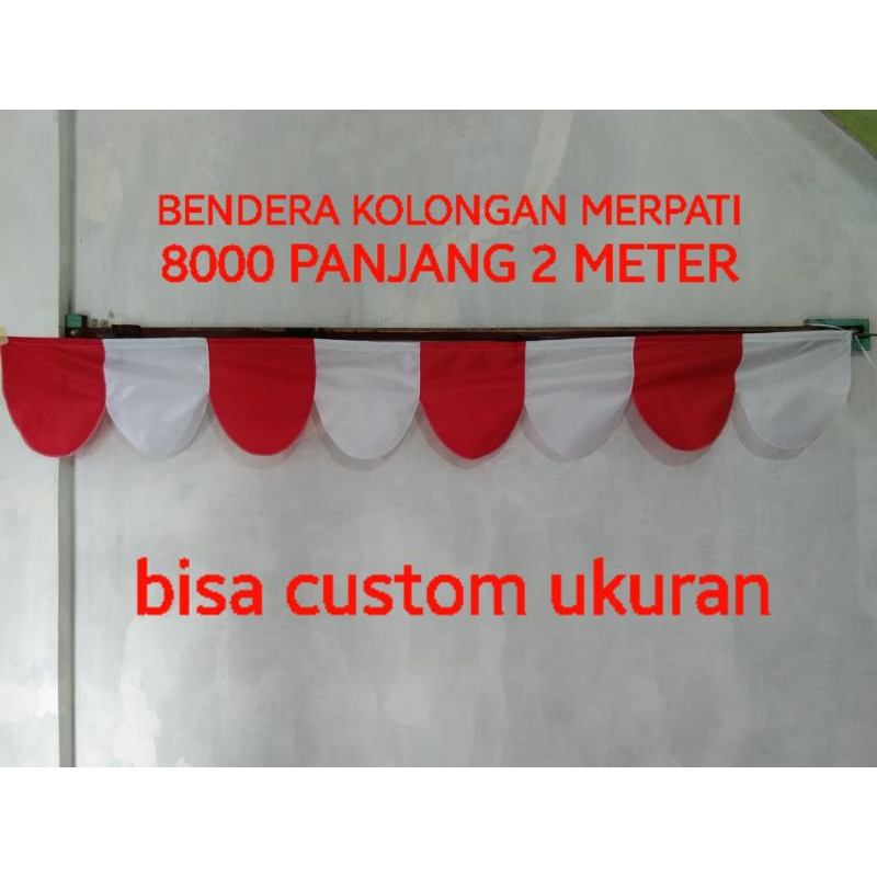 bendera kolongan merpati 2 meter/bendera kolongan merpati 4 meter