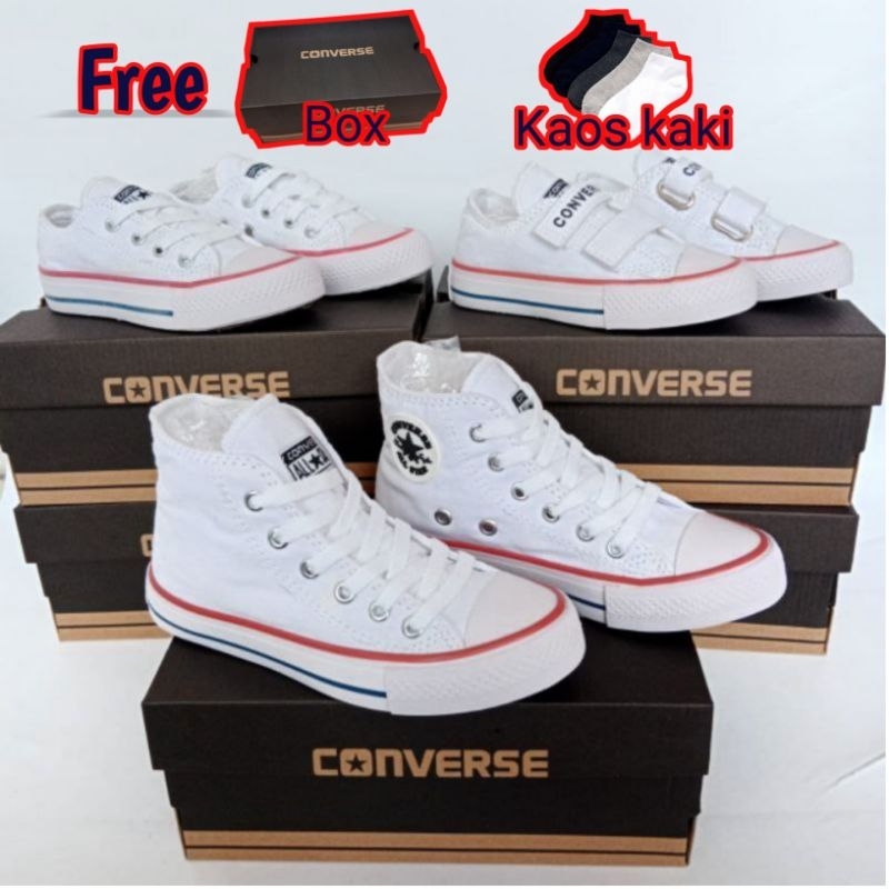 SEPATU CONVERSE ANAK KIDS LAKI LAKI PEREMPUAN ORIGINAL 100% COD (Bayar di Tempat)