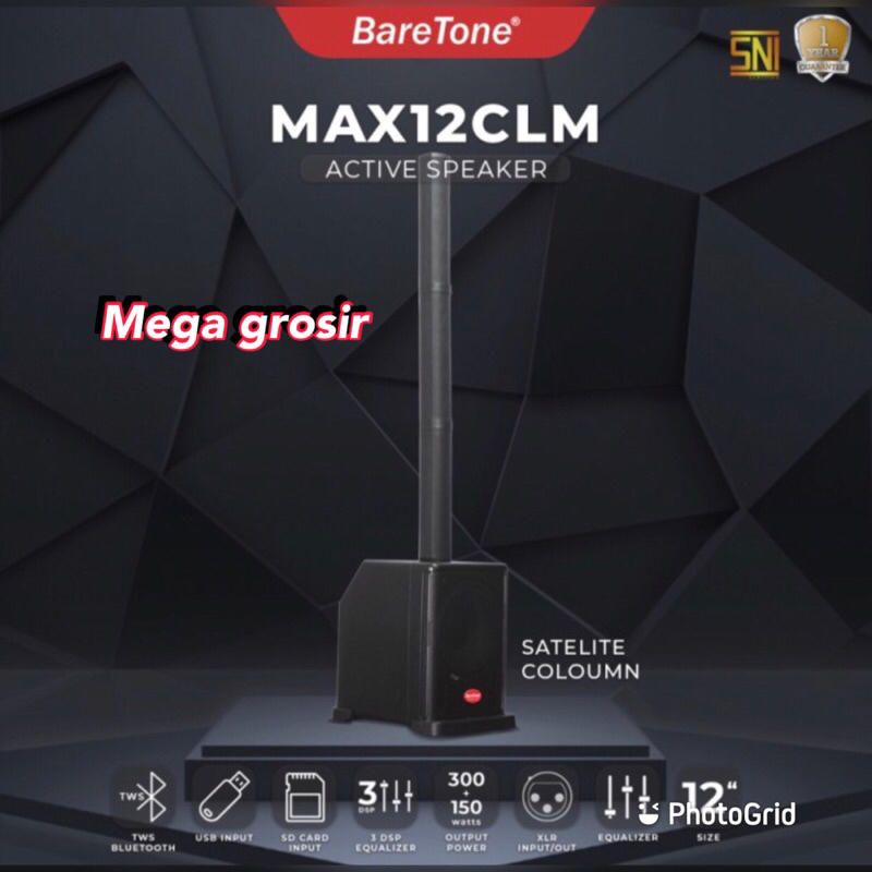 terbaru speker baretone max12clm / speaker baretone 12inch original
