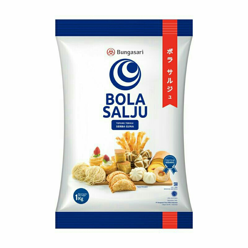 

Bungasari Bola Salju Tepung Terigu Premium Serba Guna 1 KG