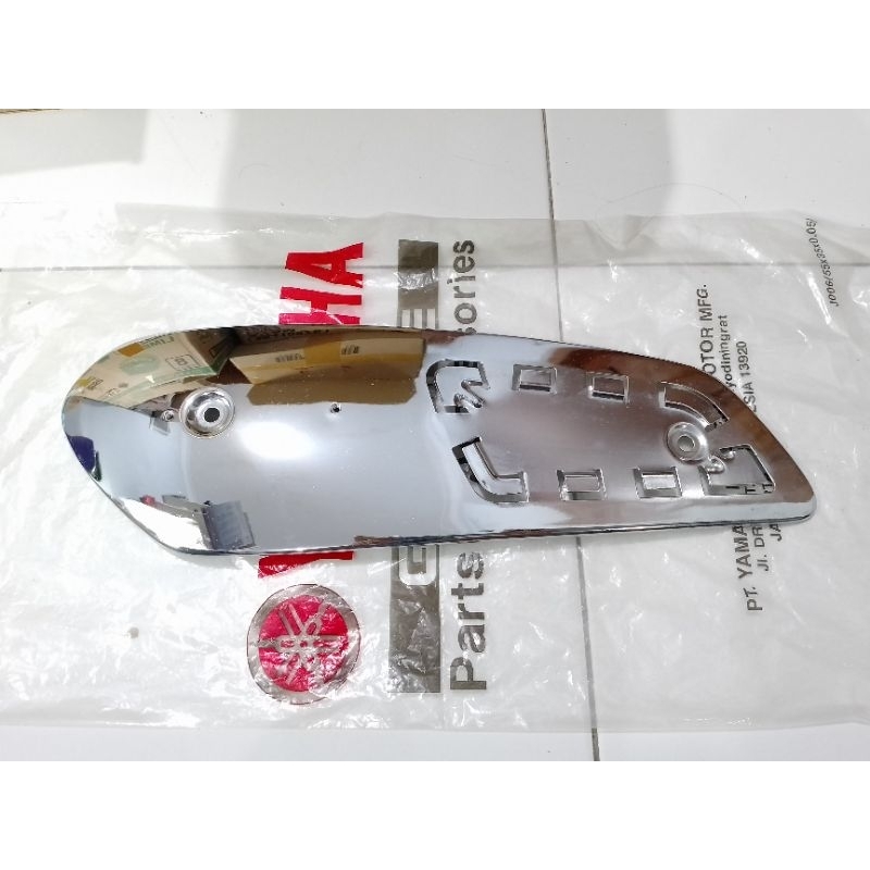 cover plat pelat pelindung tameng tangki tengki kiri yamaha l2g l2s l2sn l2super l2 super original a