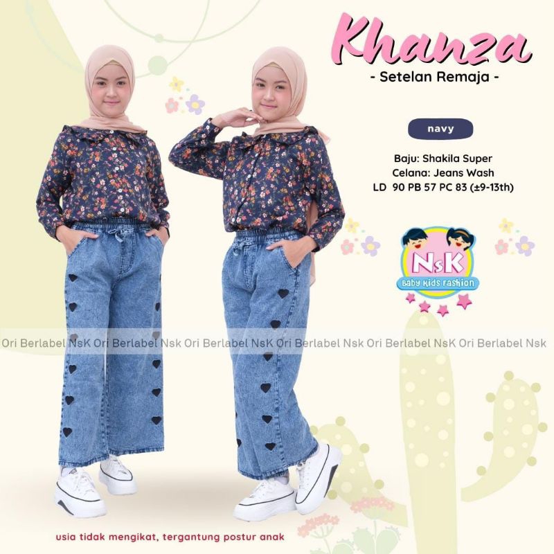 KHANZA SET KIDS / SABILA SET KIDS by nsk
