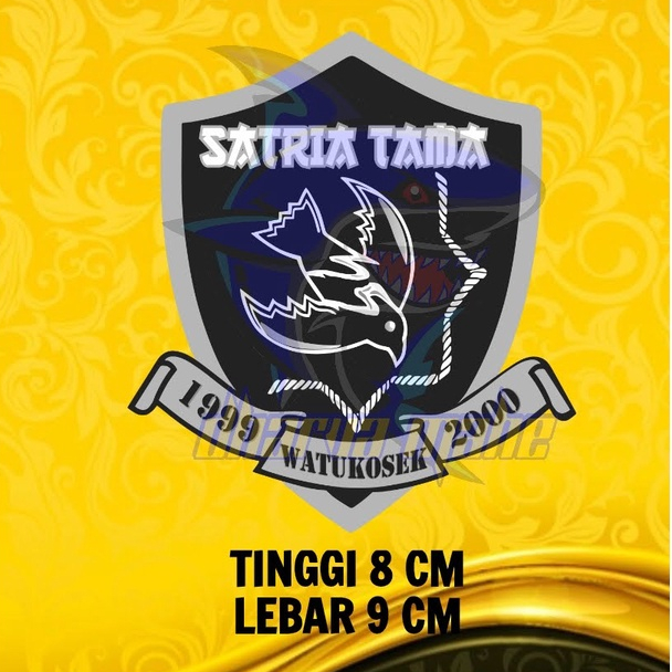 

SATRIA TAMA, STIKER SATRIA TAMA, LETTING 35 BRIMOB, WATUKOSEK 1999 2000, STIKER POLISI, STIKER POLRI, STIKER BRIMOB,