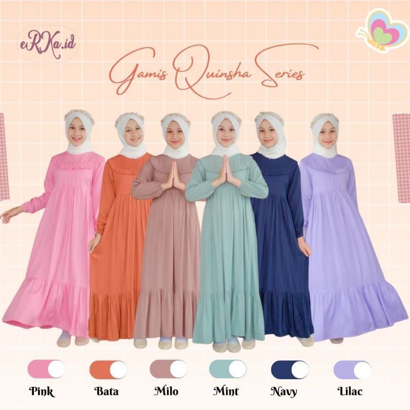 Gamis Quinsha by Erka.id