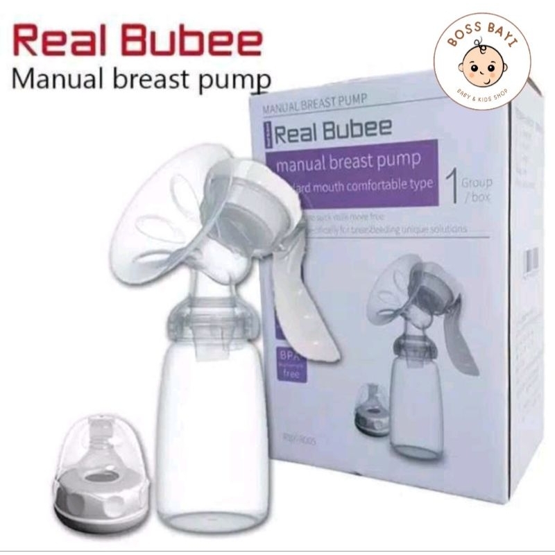 REAL BUBEE - Manual Breast Pump / Pompa Asi Manual