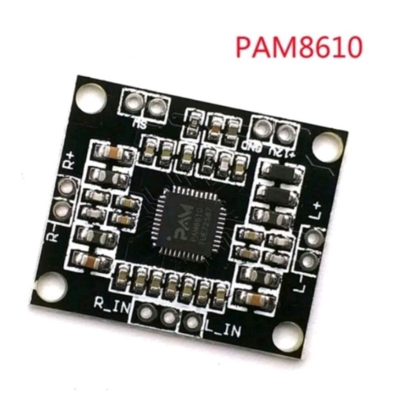 PAM 8610 Class D Power Amplifier Mini DC Stereo 2 X 10 Watt