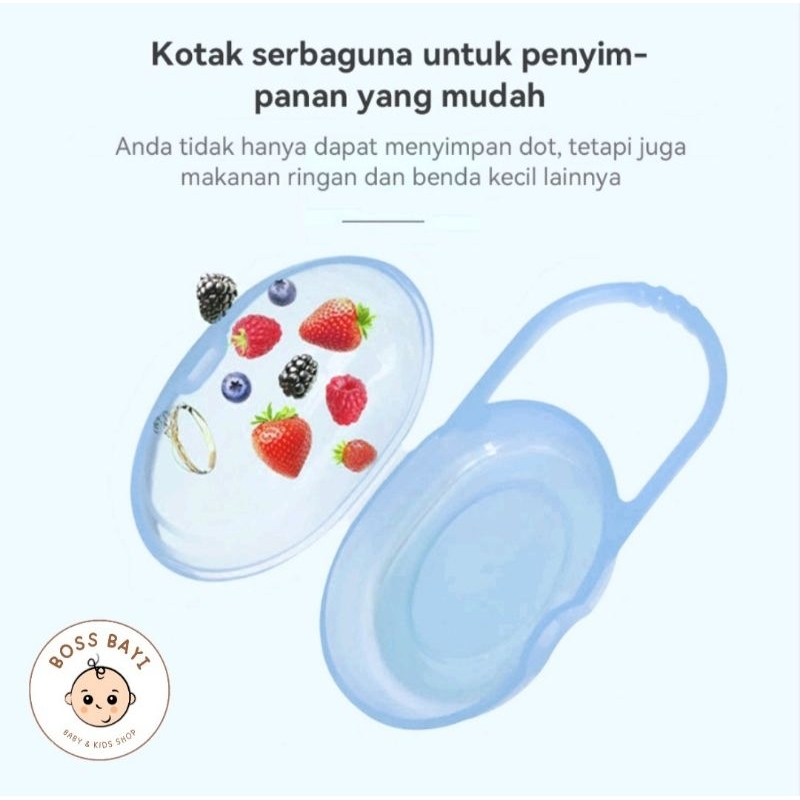 BOSS BAYI - Kotak Penyimpanan Empeng / Wadah Dot Bayi / Pacifier Case Storage