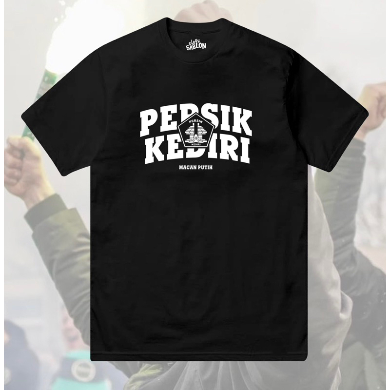 KAOS SEPAK BOLA - PERSIK KEDIRI - MACAN PUTIH | SIBUK SABLON