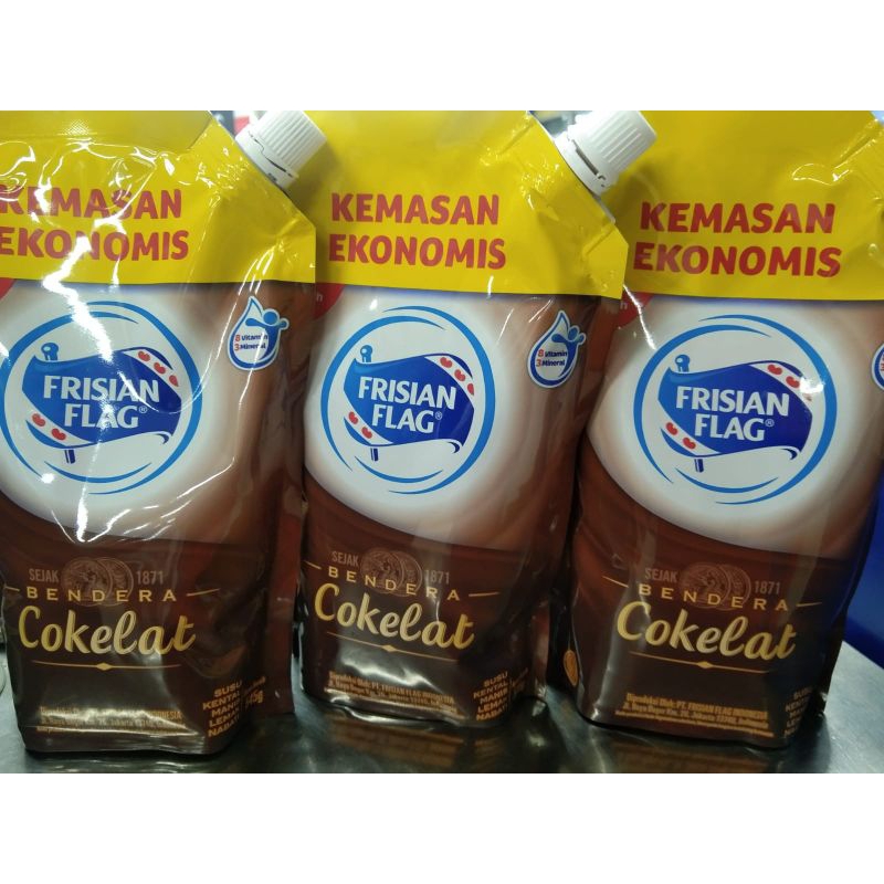 

FRISIAN FLAG KENTAL MANIS COKLAT POUCH 545ML