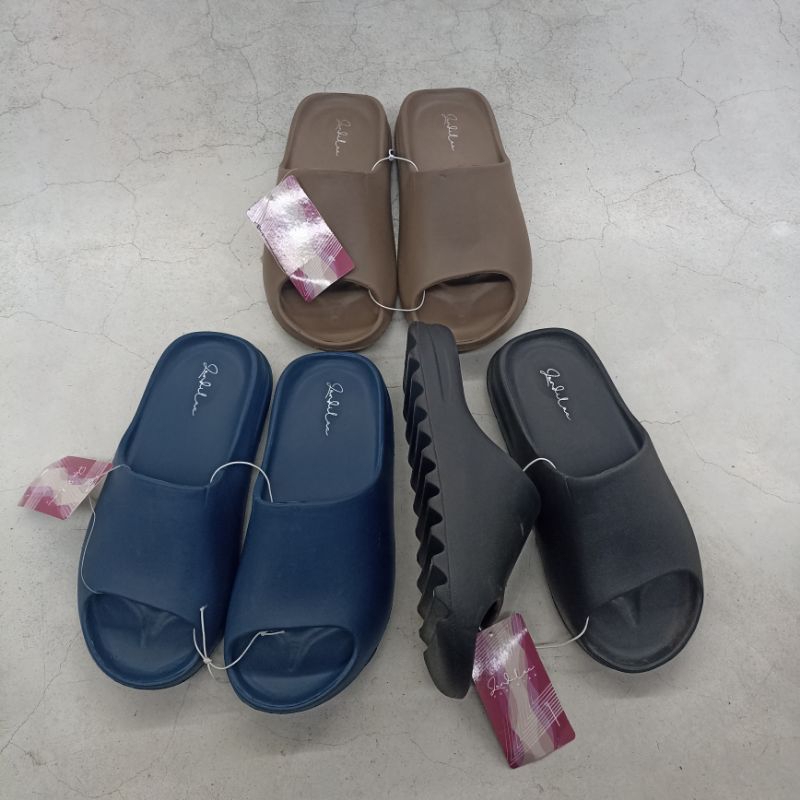 ZANDILAC Sandal Pria Cowok Laki-laki Yeezy Slip On Selop Slop Slide Slider CH122032LD