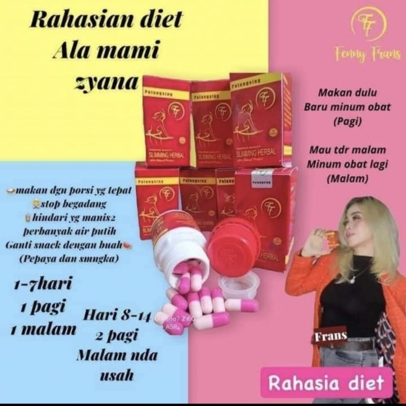 Pelangsing FF, Slimming Herbal FF