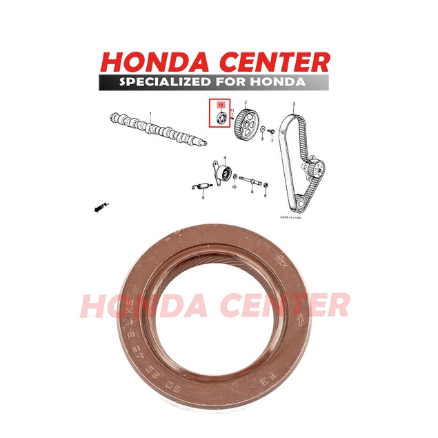 oil seal noken cas klep civic accord stream 1700cc city old city z 1984 1986 1987 1988 1989 1990 1991 1992 1993 1994 1995 1996 1997 1998 1999 2000 2001 2002 2003 2004 2005 2006 91213-PC6 29X45X8