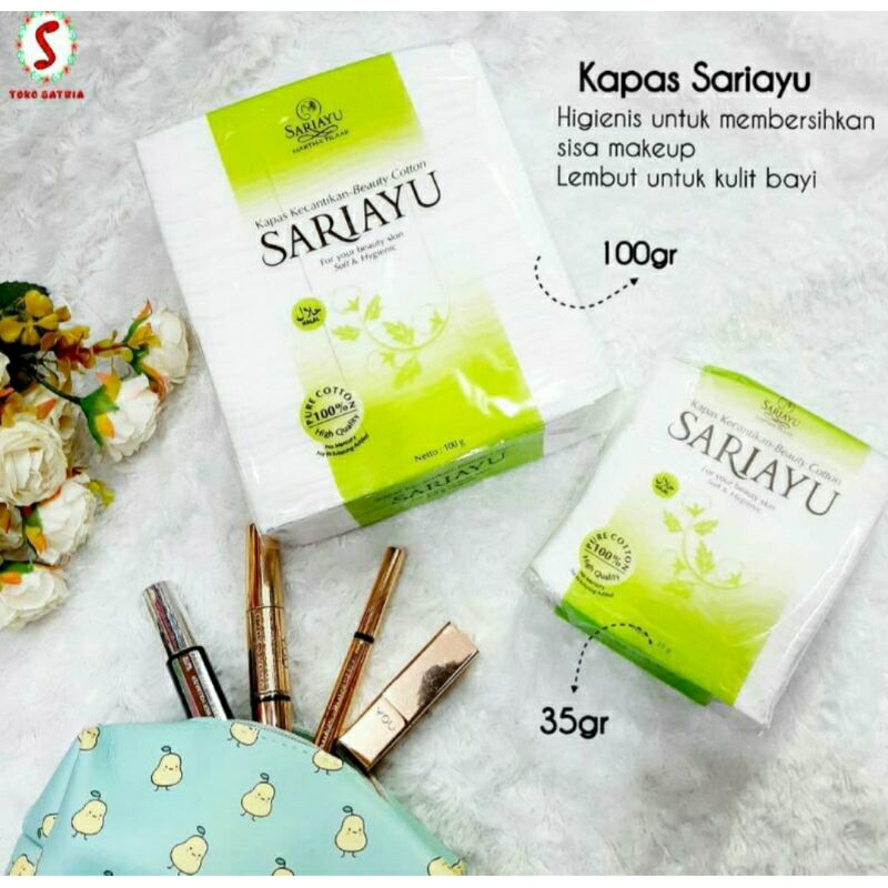 KAPAS MEMBERSIH WAJAH SELECTION DAN SARI AYU