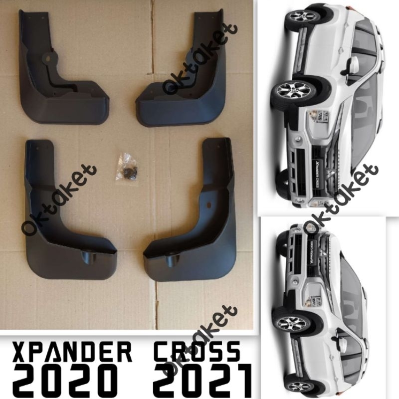 mudguard karpet lumpur Xpander Cross 2020 2021 hitam jsl