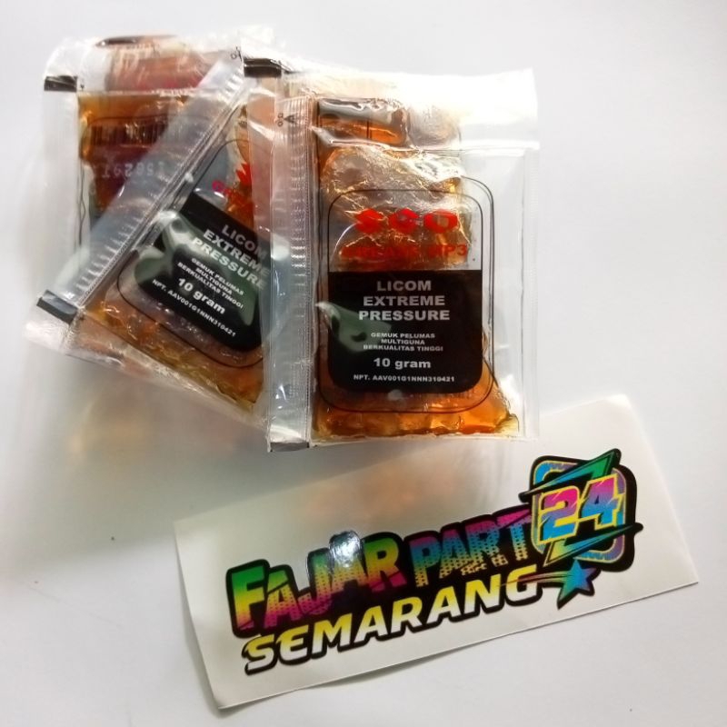 GREASE GEMUK STEMPET CVT ECSTAR SGO 10GR ORI SUZUKI SGP