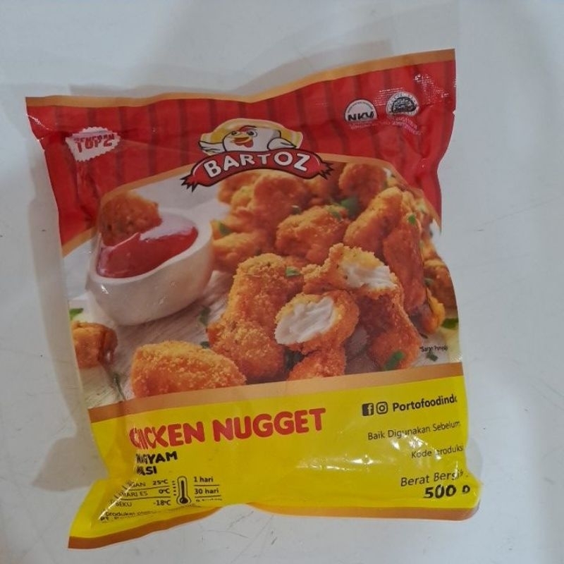 

bartos chicken nugget 500gr