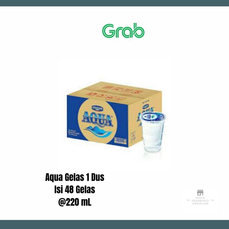 

Aqua gelas 220 ml / Aqua gelas 1 karton / Aqua gelas 1 dus 220 ml