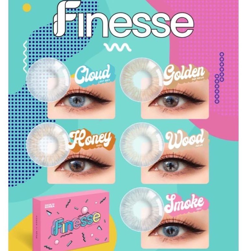 FINESSE SOFTLENS BY EXOTICON SOFTLENS/SOFTLENS FINESSE X2 SOFTLENS [SERBU BEAUTY]