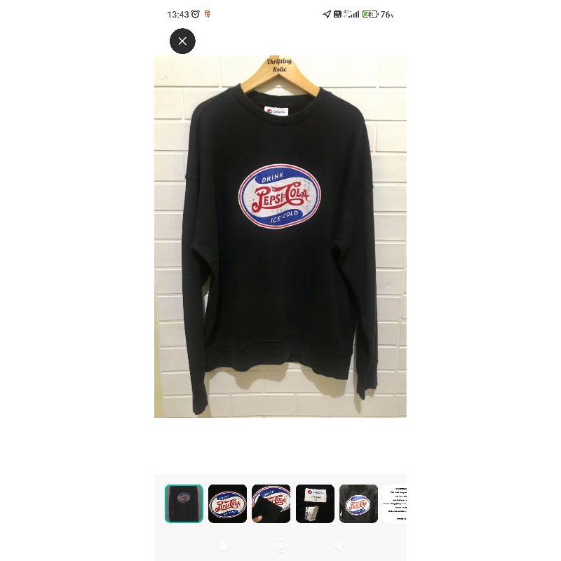 crewneck pepsi x topten