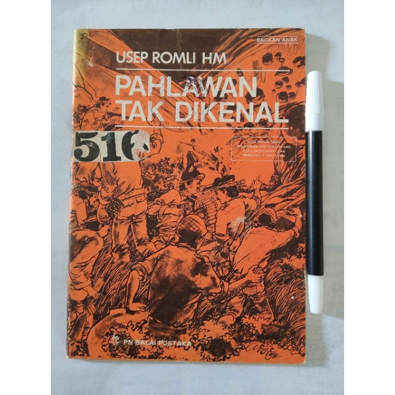 pahlawan tak dikenal - balai pustaka