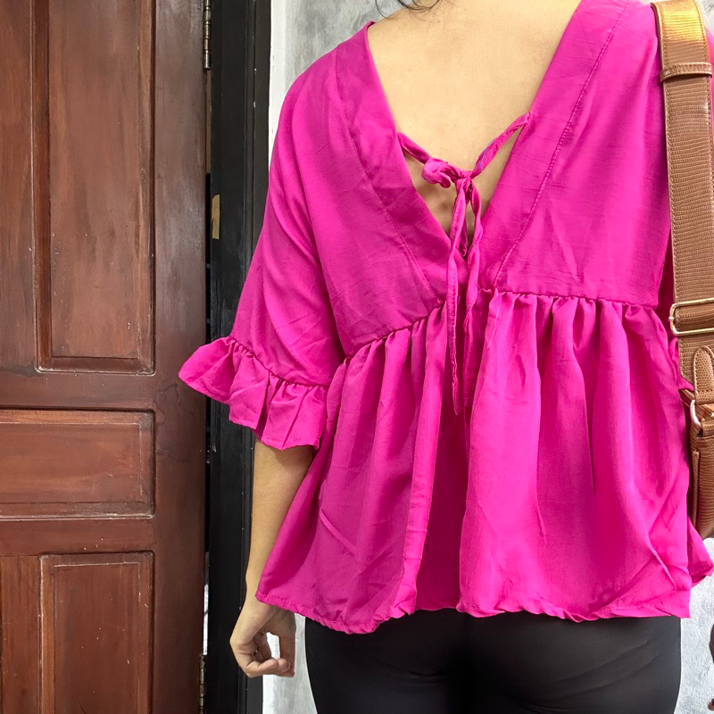 blouse kemeja kimi jumbo
