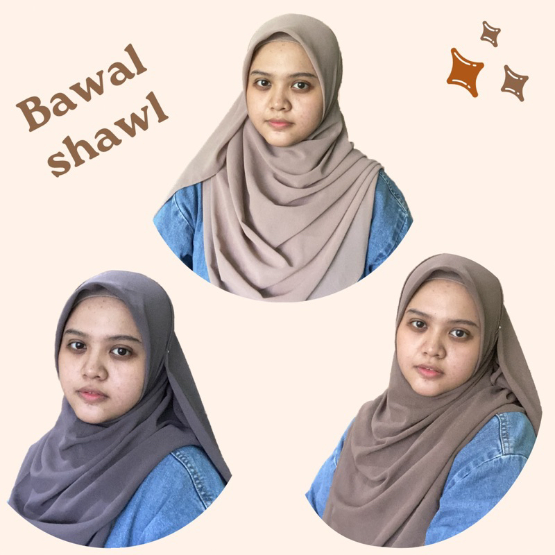 Bawal Shawl | Malaysia Hijab | Hijab Syari |