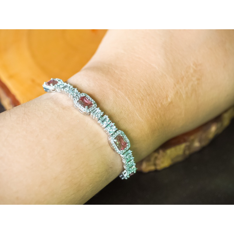 Gelang Zultanite Silver Perak 925 Karat Asli Turki