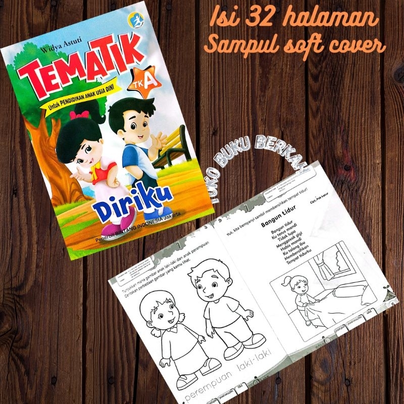 buku tematik tkA untuk pendidikan anak usia dini