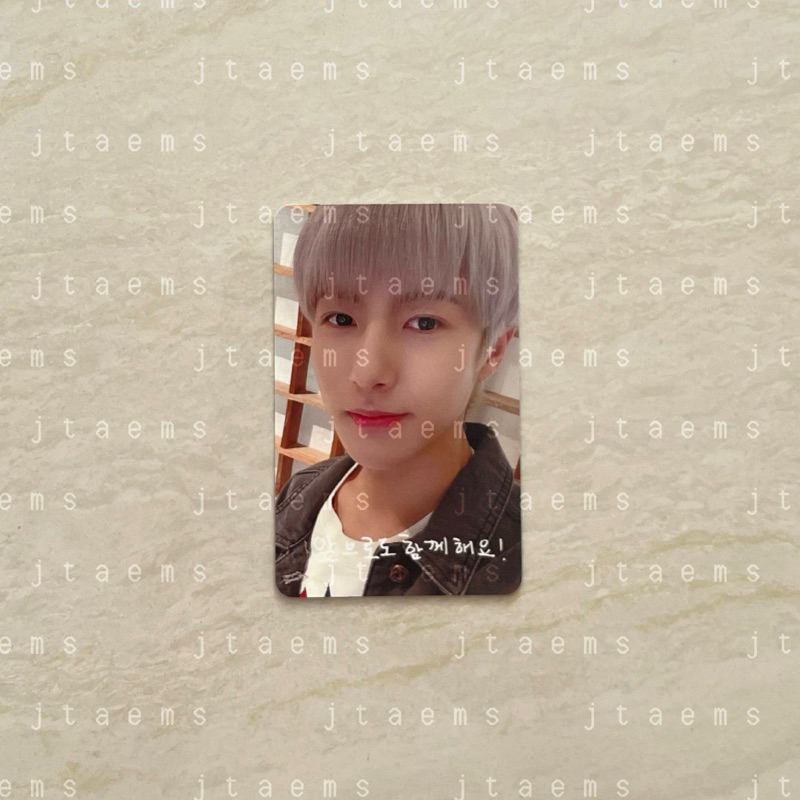 [ read desc ] nct renjun winter fanmeeting pc photocard