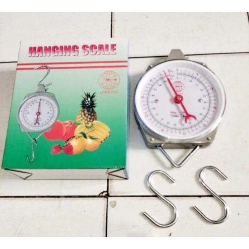timbangan gantung 100kg LOBSTER / timbangan gantung LOBSTER 100kg