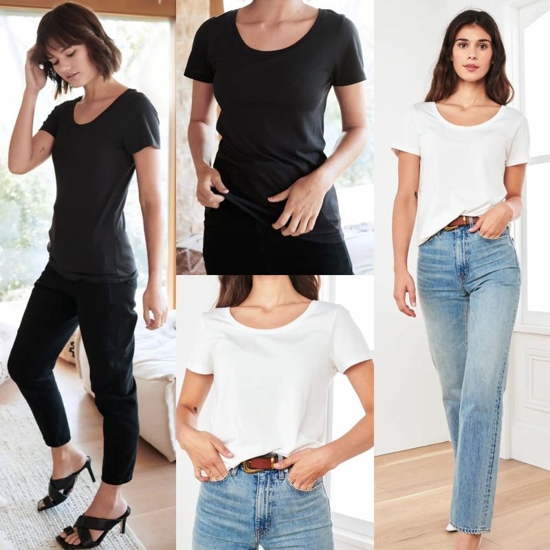 H&amp;M basic t shirt kaos adem hnm hm