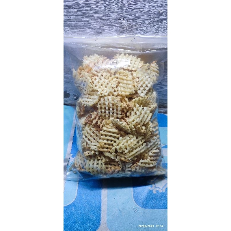

keripik talas atau ceriping kimpol 500g (original)