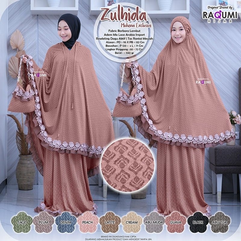 Zulhida Mukena ori Raqumi