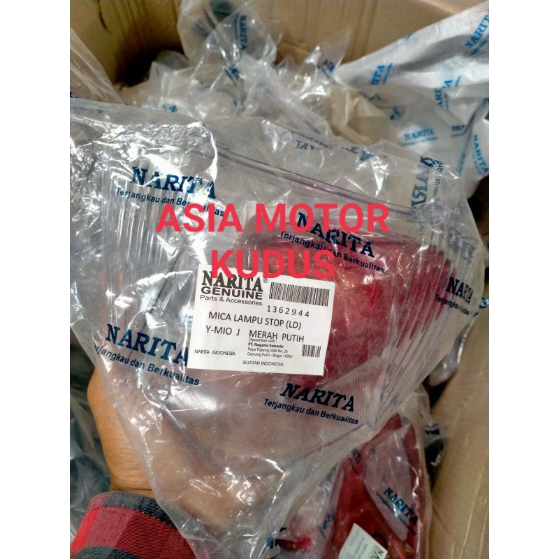 Mica mika kaca stop mika kaca lampu stop cover stoplamp stop lampu belakang Mio j
