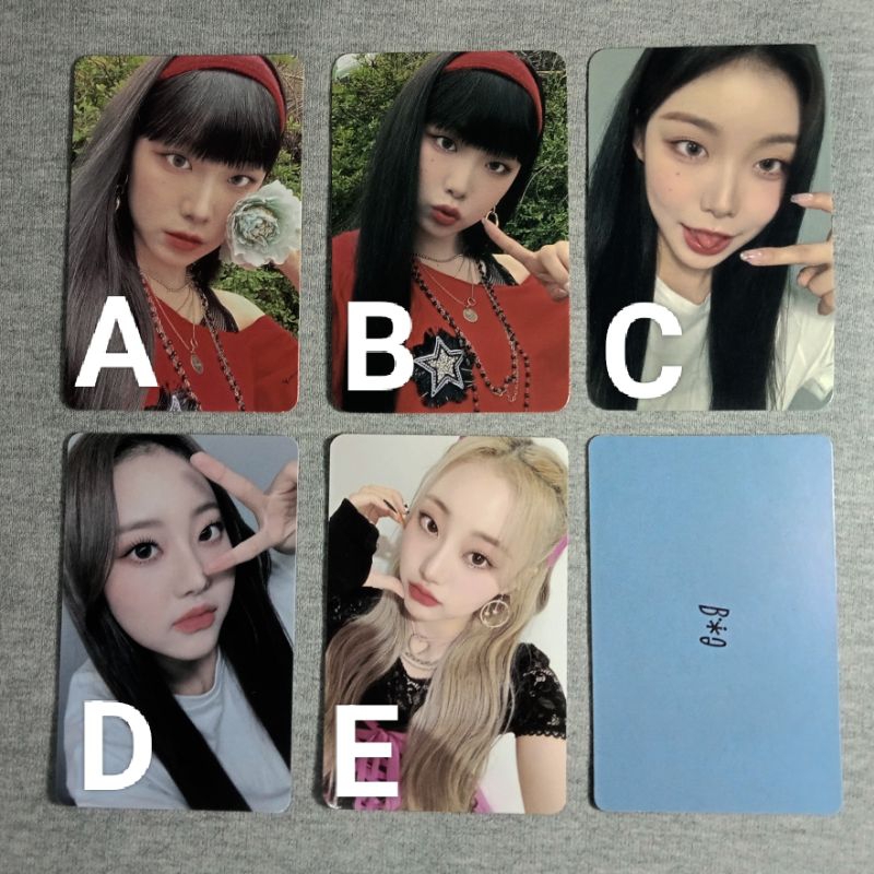 

billlie benefit photocard tcsau patbingsu