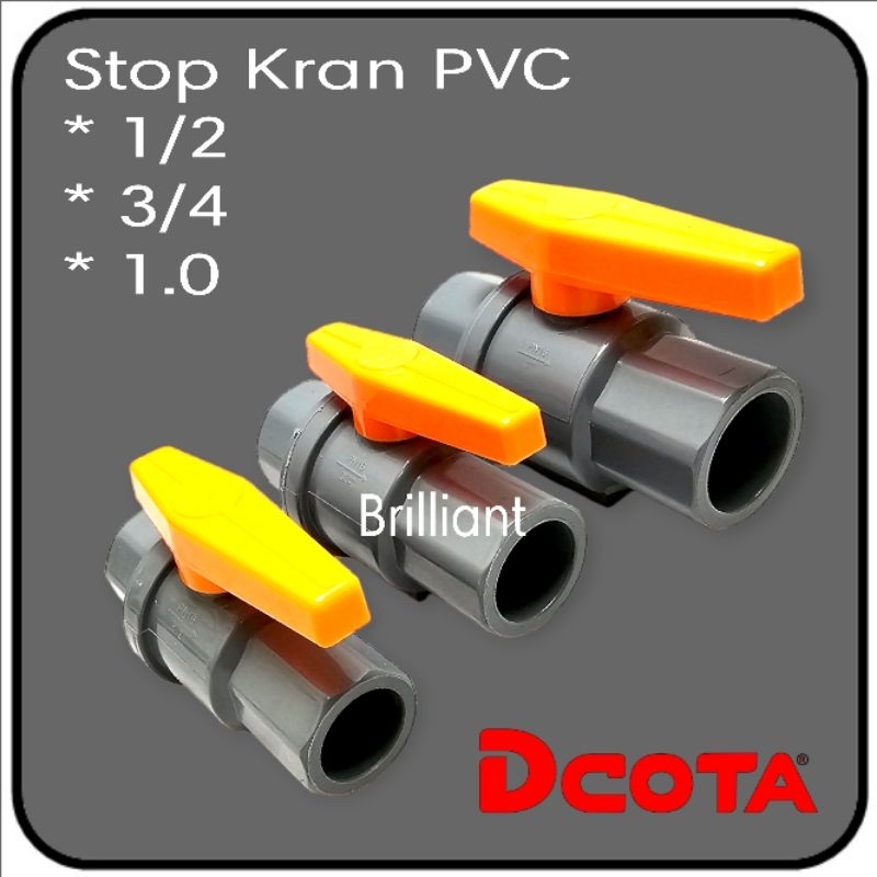 Stopkran Stopkeran / Stop Kran Keran PVC