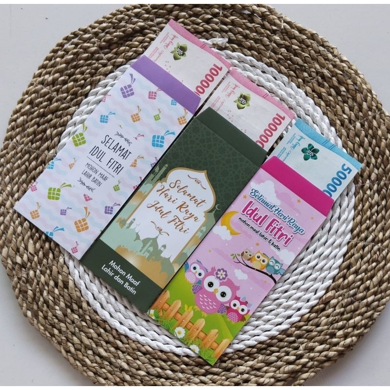 

Amplop Lebaran Panjang isi 10 Motif Terlaris Terbaru Best Seller