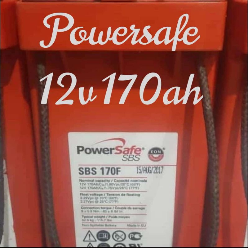 battery vrla merek Powersafe 12v 170ah
