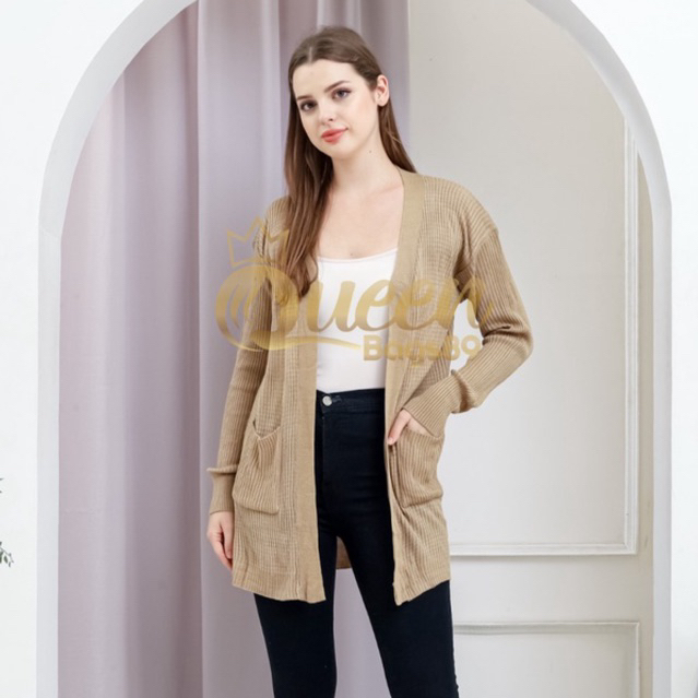 Queenbags89 baju outfit cewek baju atasan wanita baju Rajut Belle Oversize