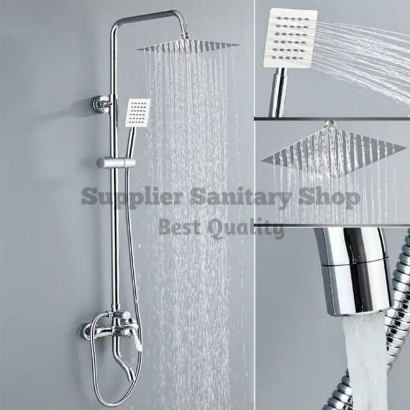 Shower Column set kran panas dingin/shower tiang panas dingin/shower mandi/kran panas dingin