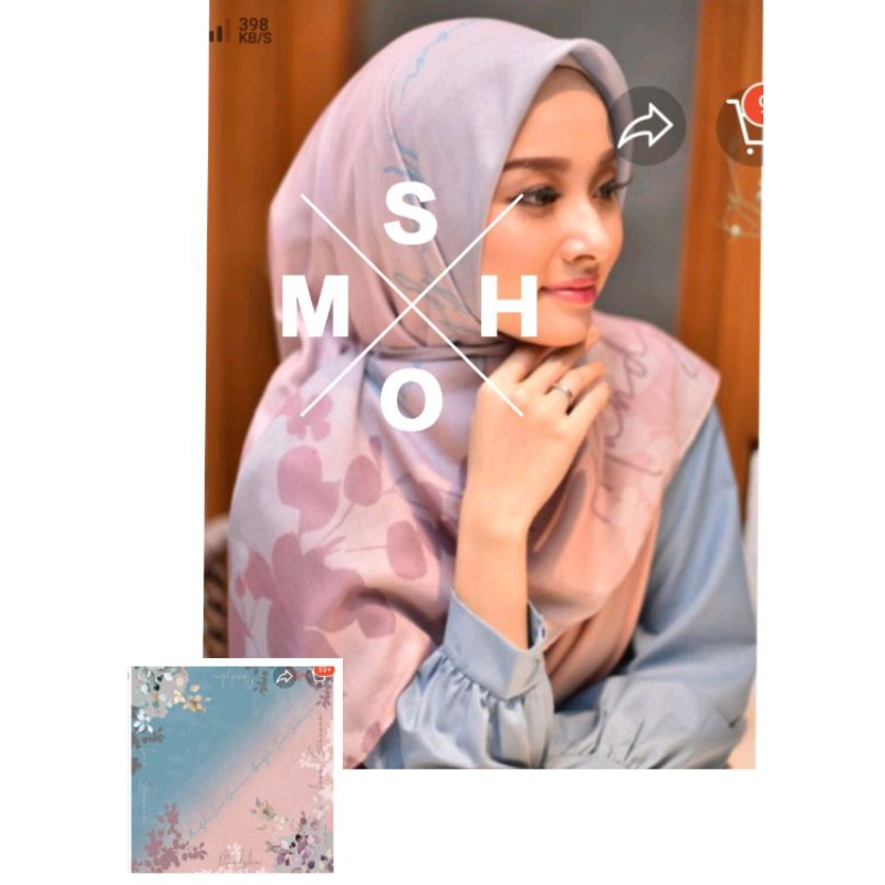 Mandjha Special Free Box Ivan Gunawan Fashion Original Side To Side Pastel,Ready Juga Istanbul,Monog