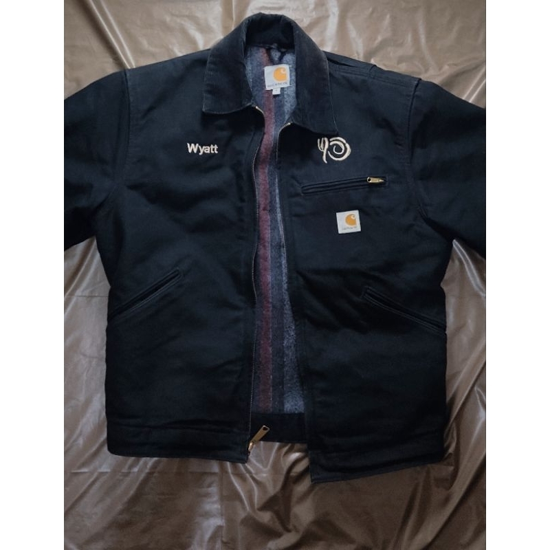 Carhartt Detroit Jacket J001 BLK 125th Anniversary Edition, Work Jacket