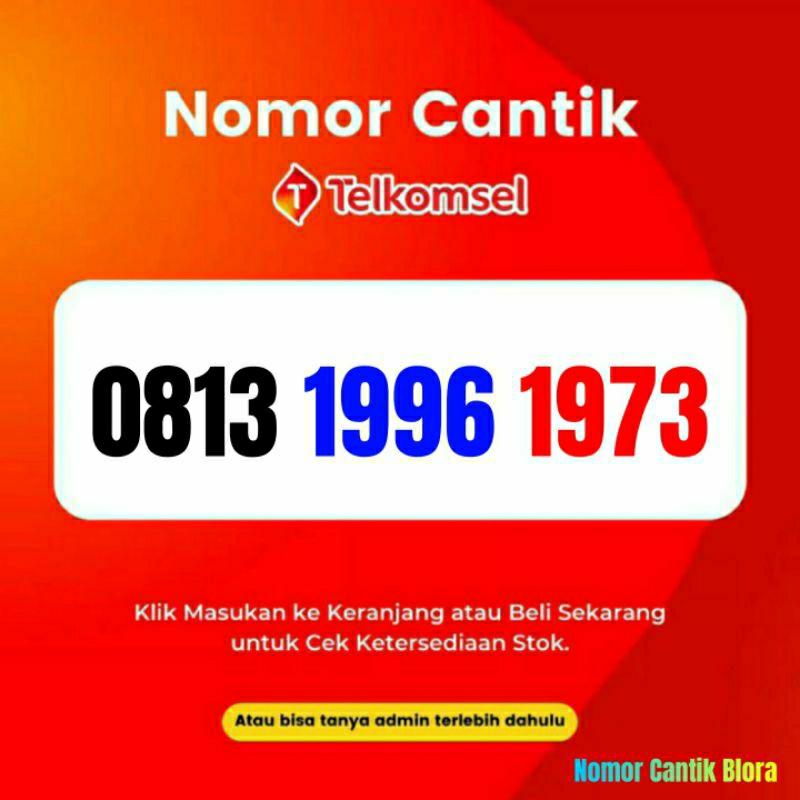 Nomor Cantik Simpati Tahun Nomer Cantik Simpati Tahun 1996 1973