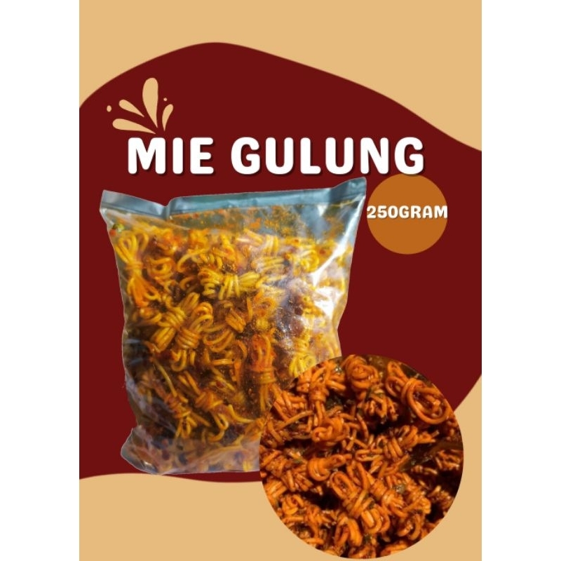 

VIRAL!! MIE GULUNG CUNENG 250gram
