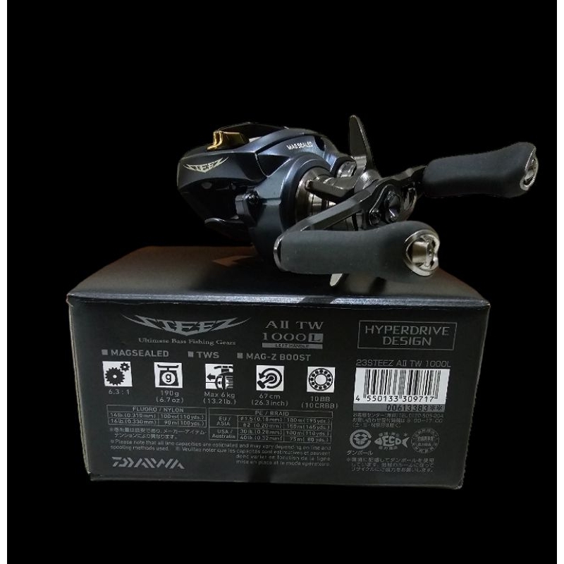 Reel BC Daiwa Steez A II TW New 2023 GARANSI RESMI DAIWA