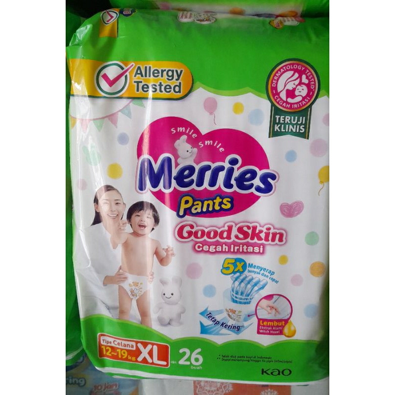 popok merries XL26