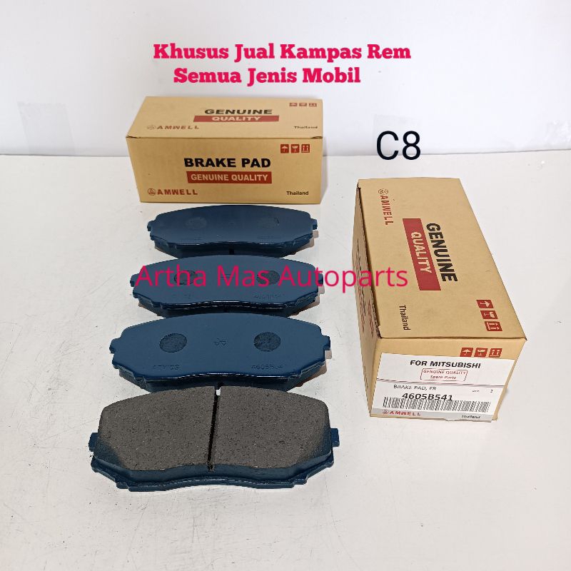 KAMPAS REM DEPAN PAJERO SPORT DAKAR BRAKE PAD PAJERO SPORT DAKAR